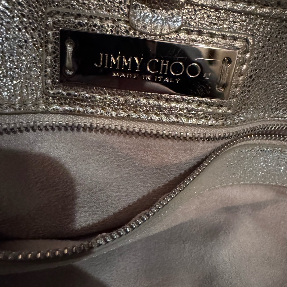 Jimmy Choo silver star studded tote - Picture 3 of 4